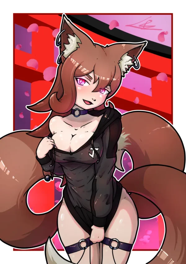 Aimiko Hoodie Card Art